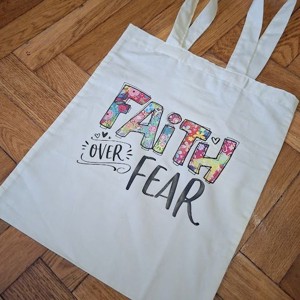Bibliai igés szatyor - FAITH OVER FEAR-003, , , MESKA
