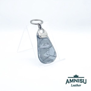 Szürke kígyómintás csepp alakú swarovski köves kulcstartó H3016 - táska & tok - kulcstartó & táskadísz - kulcstartó - Meska.hu