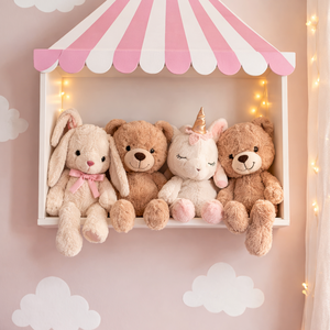 Babapolc, polc gyerekszobába, cirkusz - Meska.hu