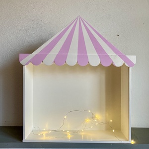 Babapolc, polc gyerekszobába, cirkusz - baba - mama - babaszobabútor - játéktároló - Meska.hu