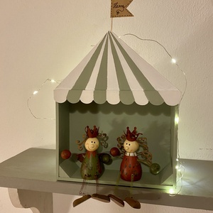 Menta babapolc, cirkuszos polc - Meska.hu