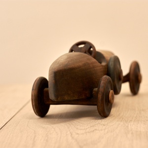 Fa autó - 'Bugatti' - otthon & életmód - dekoráció - dísztárgy - Meska.hu