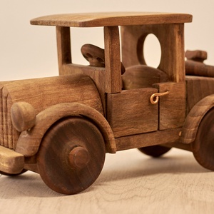 Fa autó - 'A modell', Otthon & Életmód, Dekoráció, Dísztárgy, Famegmunkálás, MESKA