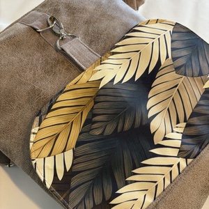 Drapp hátitáska egyedi mintával - táska & tok - hátizsák - hátizsák - Meska.hu