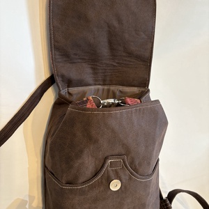 hátitáska �szövéssel - táska & tok - hátizsák - kishátizsák - Meska.hu