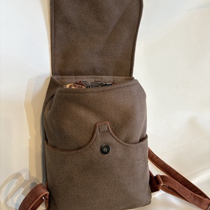 hátitáska csempemintával - táska & tok - hátizsák - kishátizsák - Meska.hu