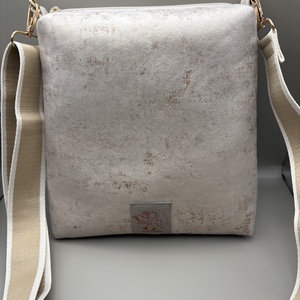 Beige oldaltáska  - táska & tok - kézitáska & válltáska - kézitáska - Meska.hu