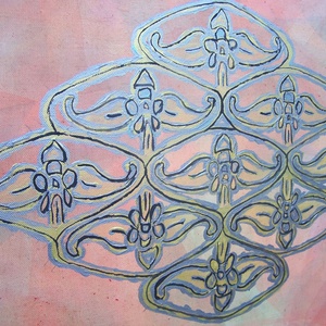 Ősi Magyar motívum festmény -  - Meska.hu