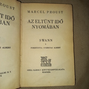 Az eltünt idő nyomában (Mentett könyv felújítása) -  - Meska.hu