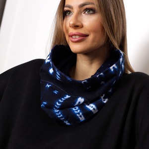 Indigó csősál, Ruha & Divat, Sál, Sapka, Kendő, Sál, Varrás, MESKA