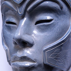 Tündérkirálynő - Kerámia falidísz -  - Meska.hu