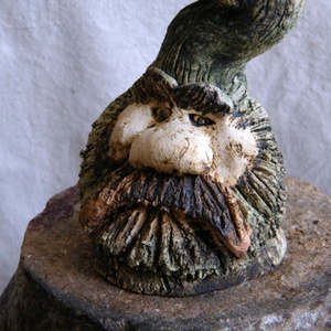 Borbolya apó kerámia mécsestartó -  - Meska.hu