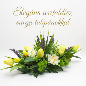  Tavaszi Harmónia virágkompozíció  - otthon & életmód - dekoráció - asztal és polc dekoráció - asztaldísz - Meska.hu