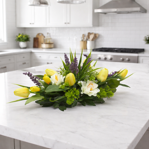 Tavaszi Harmónia virágkompozíció  - otthon & életmód - dekoráció - asztal és polc dekoráció - asztaldísz - Meska.hu