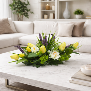  Tavaszi Harmónia virágkompozíció  - otthon & életmód - dekoráció - asztal és polc dekoráció - asztaldísz - Meska.hu