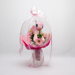 Lufiba zárt plüss unikornis csokor � ballagási ajándék lánynak - Meska.hu