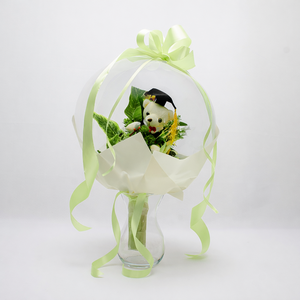 Ballagási macis ballonos csokor �  különleges ballagási ajándék, diplomaosztó ajándék - Meska.hu