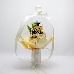 Ballagási macis ballonos csokor �  különleges ballagási ajándék, diplomaosztó ajándék - Meska.hu