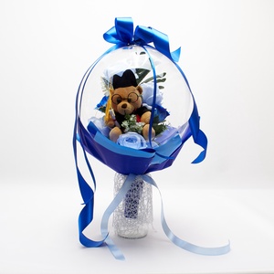 Ballagási macis ballonos csokor �  különleges ballagási ajándék, diplomaosztó ajándék, Otthon & Életmód, Virágdekoráció, Virágok, Virágcsokor, Virágkötés, MESKA