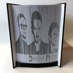 Depeche Mode - otthon & életmód - dekoráció - asztal és polc dekoráció - könyvszobor - Meska.hu