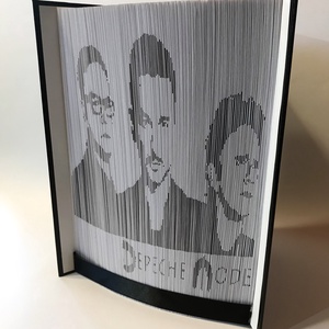 Depeche Mode - otthon & életmód - dekoráció - asztal és polc dekoráció - könyvszobor - Meska.hu