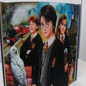 Harry Potter - otthon & életmód - dekoráció - asztal és polc dekoráció - könyvszobor - Meska.hu