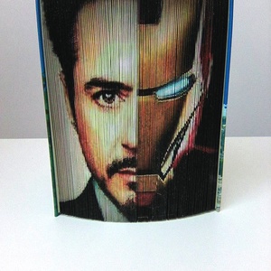 Tony Stark/ Vasember - otthon & életmód - dekoráció - asztal és polc dekoráció - könyvszobor - Meska.hu
