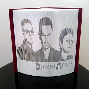 Depeche Mode - otthon & életmód - dekoráció - asztal és polc dekoráció - könyvszobor - Meska.hu