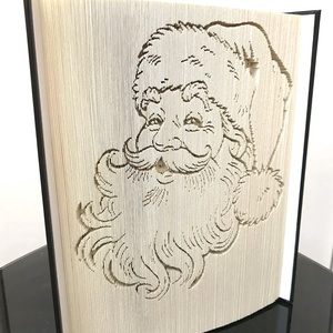 Télapó - otthon & életmód - dekoráció - asztal és polc dekoráció - könyvszobor - Meska.hu