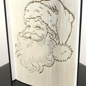 Télapó - otthon & életmód - dekoráció - asztal és polc dekoráció - könyvszobor - Meska.hu