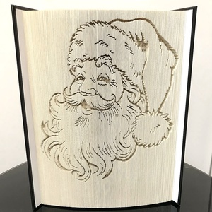 Télapó - otthon & életmód - dekoráció - asztal és polc dekoráció - könyvszobor - Meska.hu