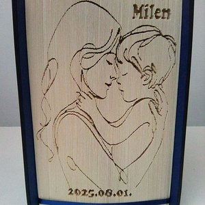 Anyai szeretet, Otthon & Életmód, Dekoráció, Asztal és polc dekoráció, Könyvszobor, Újrahasznosított alapanyagból készült termékek, Papírművészet, MESKA