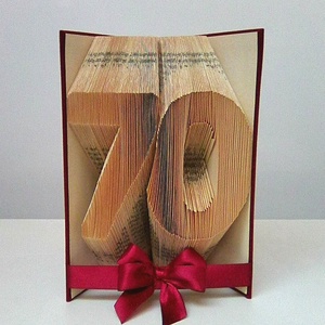 Egyedi szám - otthon & életmód - dekoráció - asztal és polc dekoráció - könyvszobor - Meska.hu