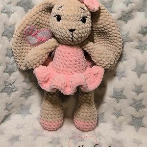 Holgolt Nyuszi névvel - játék & sport - plüssállat & játékfigura - nyuszi - Meska.hu