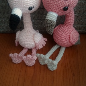 Flóra - horgolt flamingó lány -  - Meska.hu