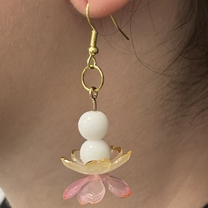 Fülbevaló lógós, Ékszer, Fülbevaló, Lógó fülbevaló, Ékszerkészítés, MESKA