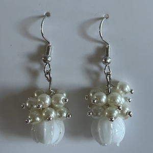 Fülbevaló lógós - ékszer - fülbevaló - lógó fülbevaló - Meska.hu