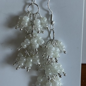 Fülbevaló lógós - ékszer - fülbevaló - lógó fülbevaló - Meska.hu