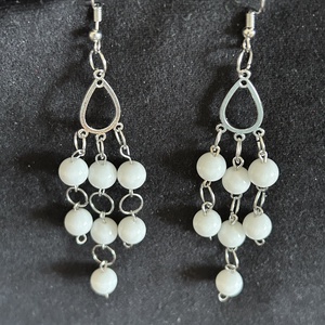 Fülbevaló lógós - ékszer - fülbevaló - lógó fülbevaló - Meska.hu