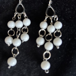 Fülbevaló lógós - ékszer - fülbevaló - lógó fülbevaló - Meska.hu