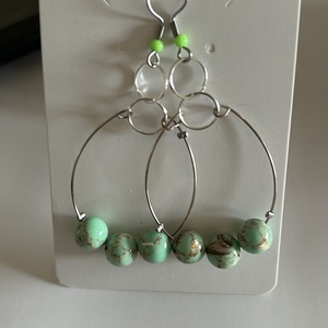 Fülbevaló lógós, Ékszer, Fülbevaló, Lógó fülbevaló, Ékszerkészítés, MESKA