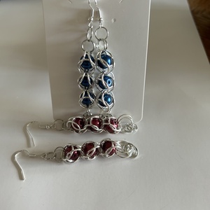 Fülbevaló lógós - ékszer - fülbevaló - lógó fülbevaló - Meska.hu