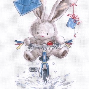 Bebunni - Biciklis postás - Meska.hu
