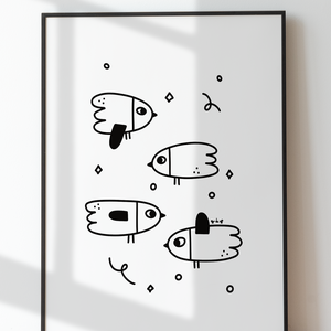madaras print - Meska.hu
