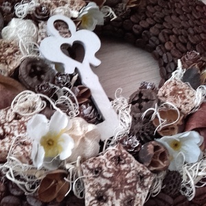 KÁVÉ SZÜNET  falidísz, dekoráció, kopogtató -  - Meska.hu