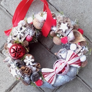 JÁTÉKORSZÁG ADVENT IDEJÉN rácsonyi-adventi ajtódísz és asztaldísz, szett, dekoráció KÉSZTERMÉK - karácsony - adventi díszek - adventi ajtódísz - Meska.hu