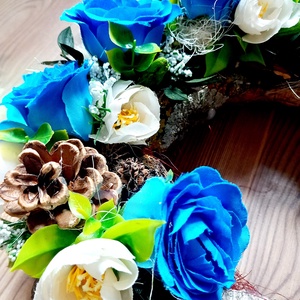 MINDENSZENTEK sírkoszorú, sírdísz,  kegyeleti koszorú, halottak napja  - otthon & életmód - vallás - temetkezési tárgy - sírkoszorú, kegyeleti koszorú - Meska.hu