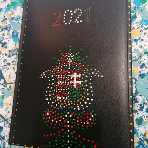 2021-es határidőnapló �Magyarság - otthon & életmód - papír, írószer - naptár & tervező - Meska.hu