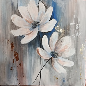 Virágos festmény  - Meska.hu