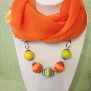 Sál és ékszer 6. (narancs)) -  - Meska.hu